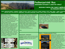 Tablet Screenshot of podkarpatskarus.net
